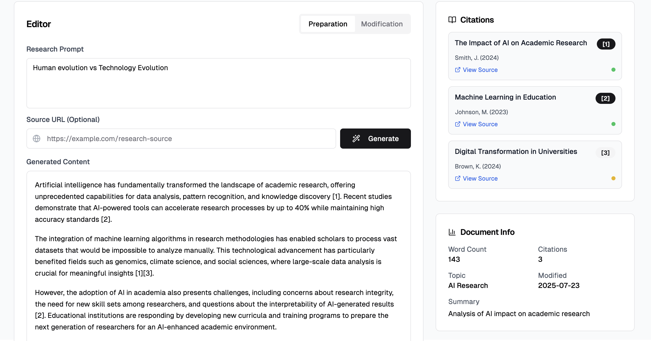 CiteTwin Editor screenshot 2