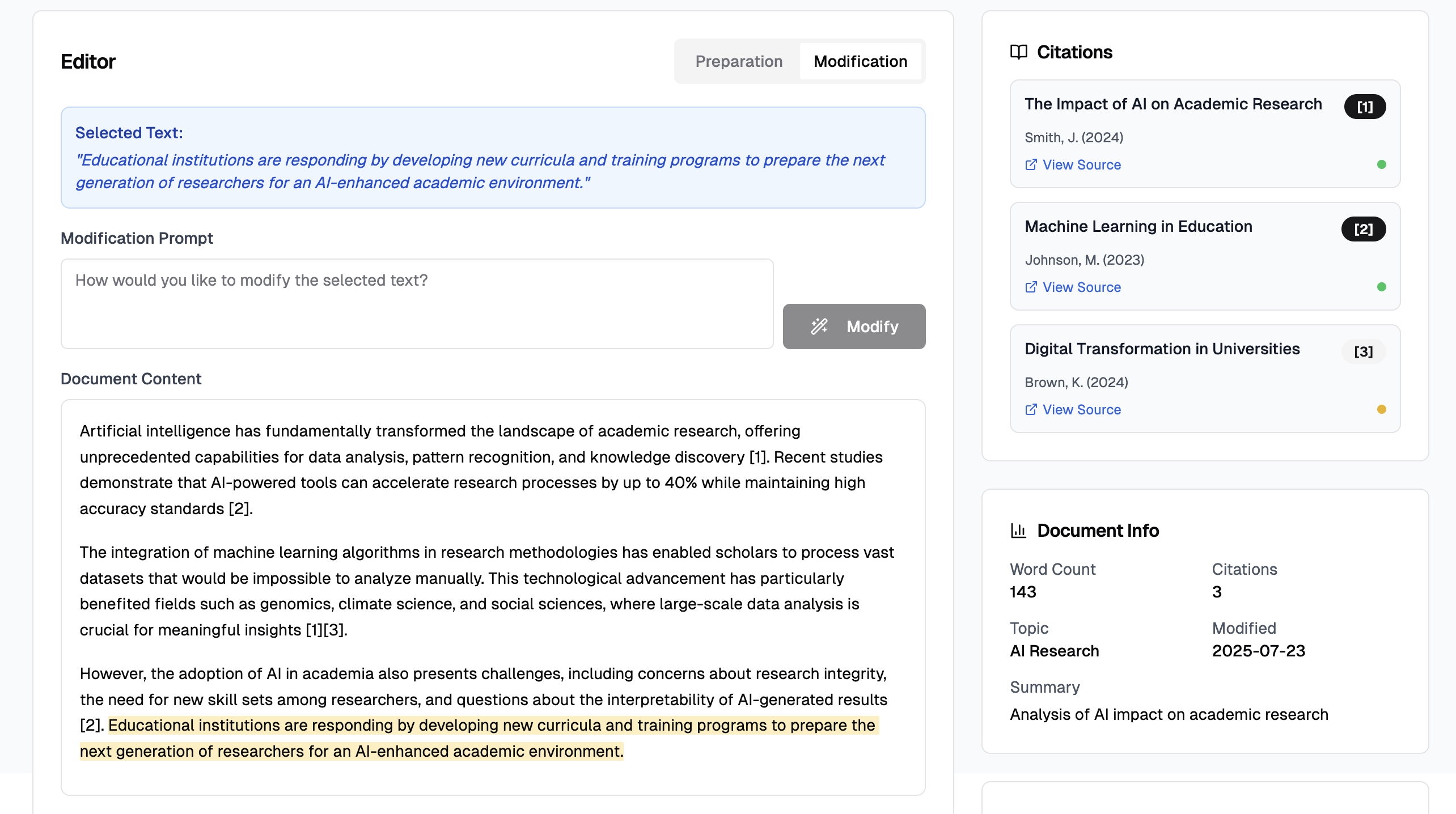 CiteTwin Editor screenshot 3